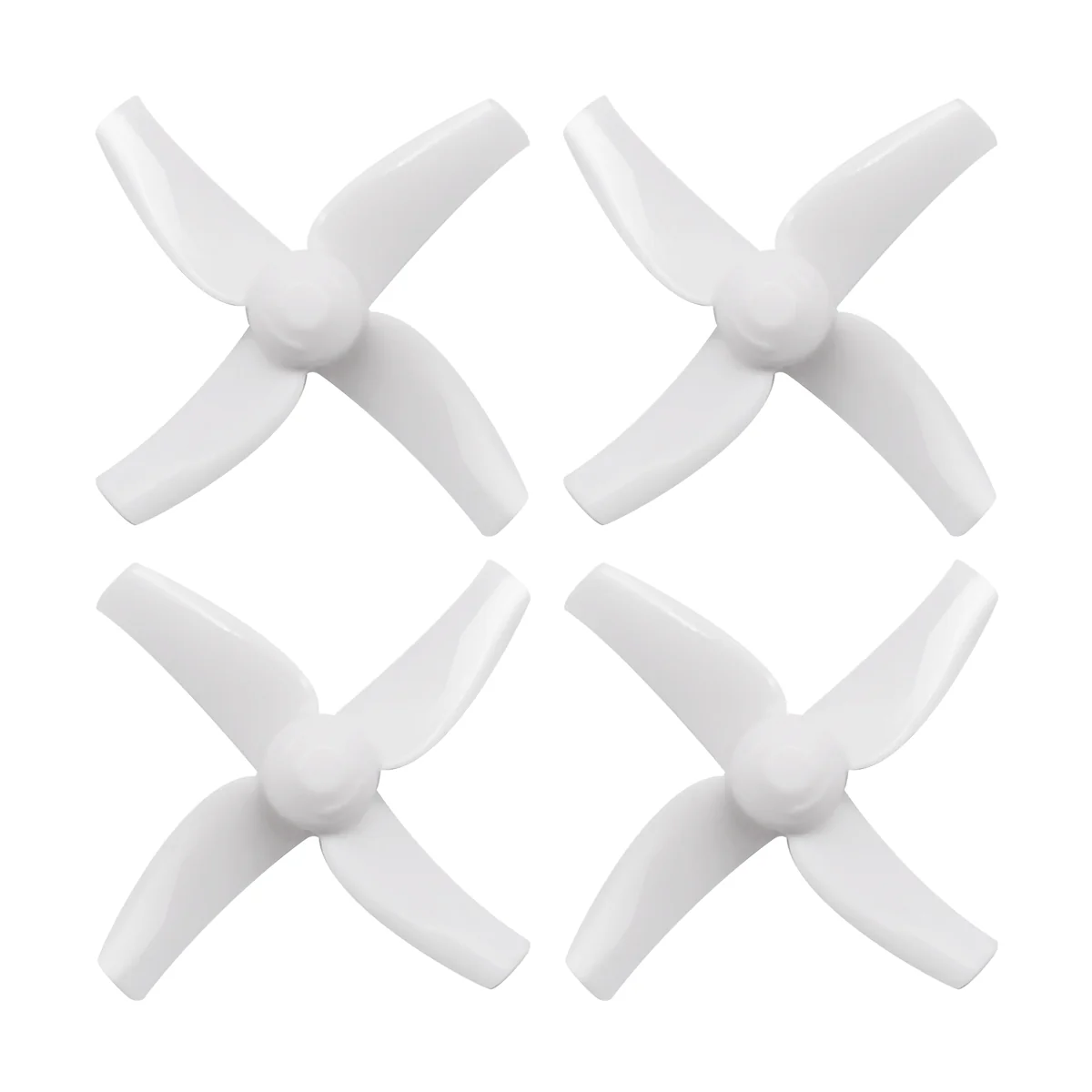 48mm 4-blade Micro Whoop Propellers (1.0mm shaft)