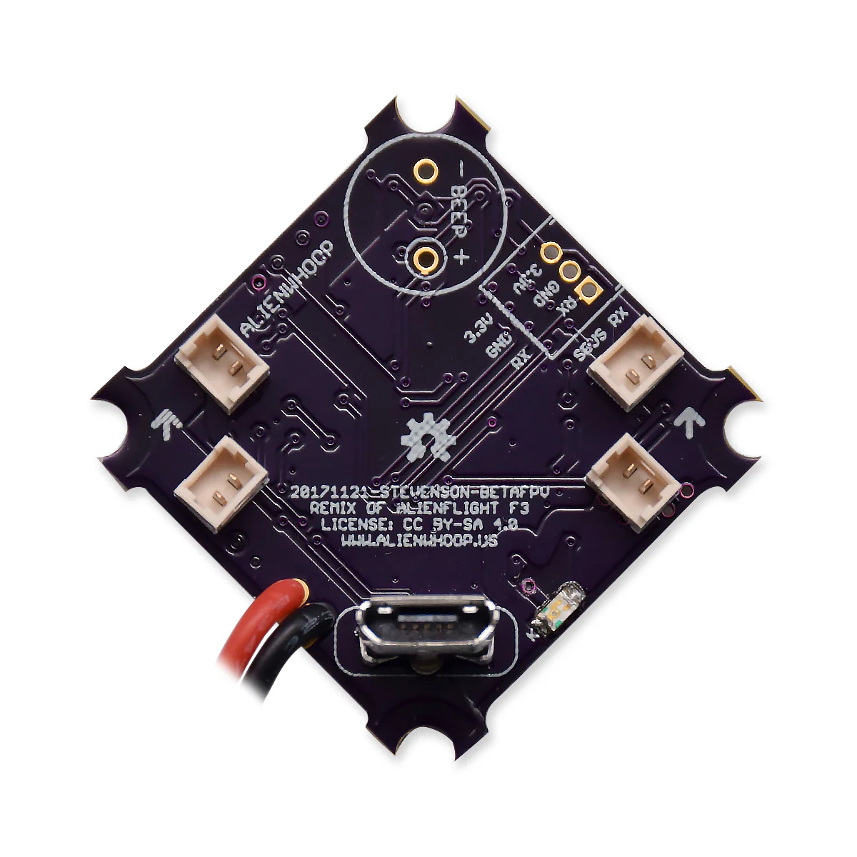 AlienWhoop F4 Brushed Flight Controller - Image 2