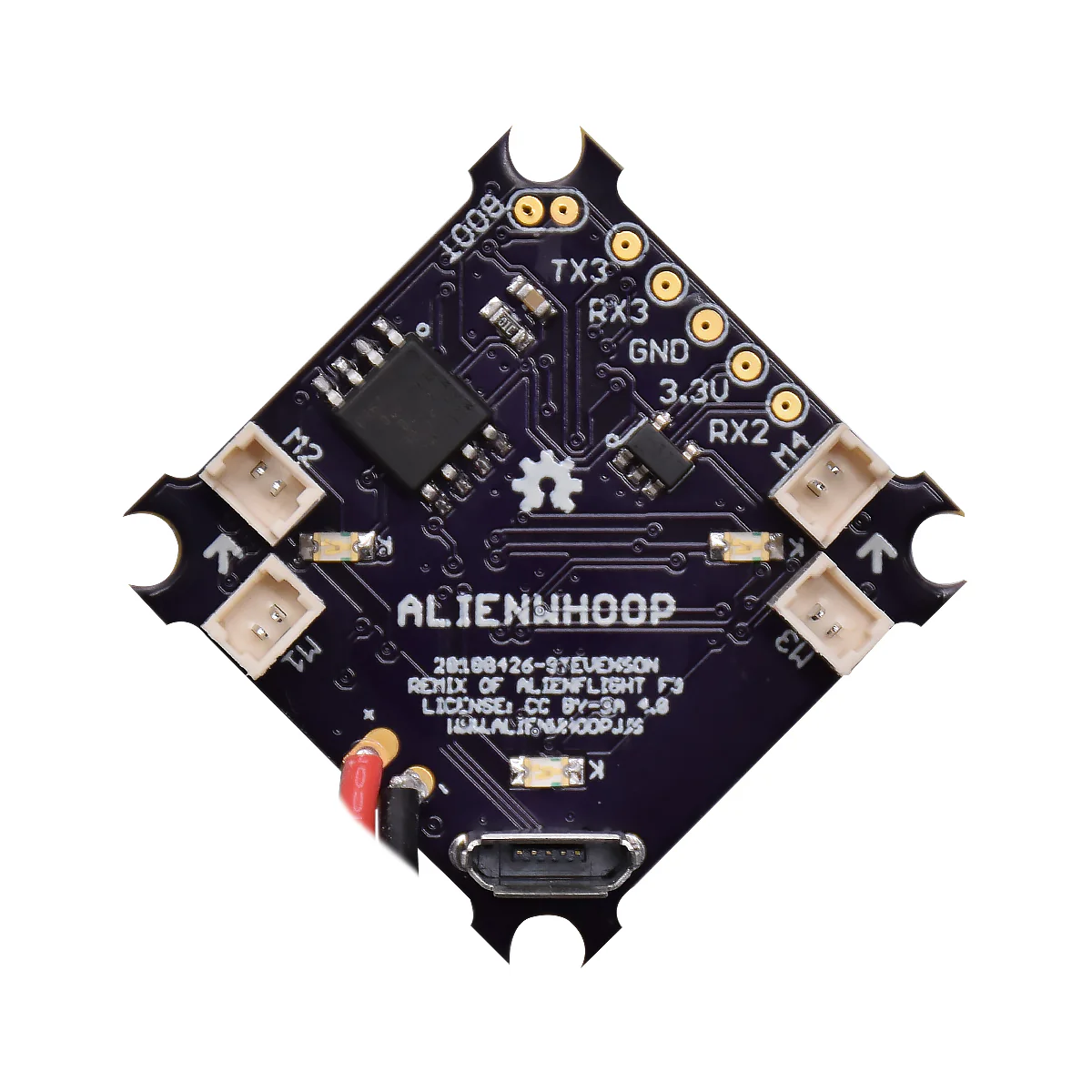 AlienWhoop F4 Brushed Flight Controller - Image 3