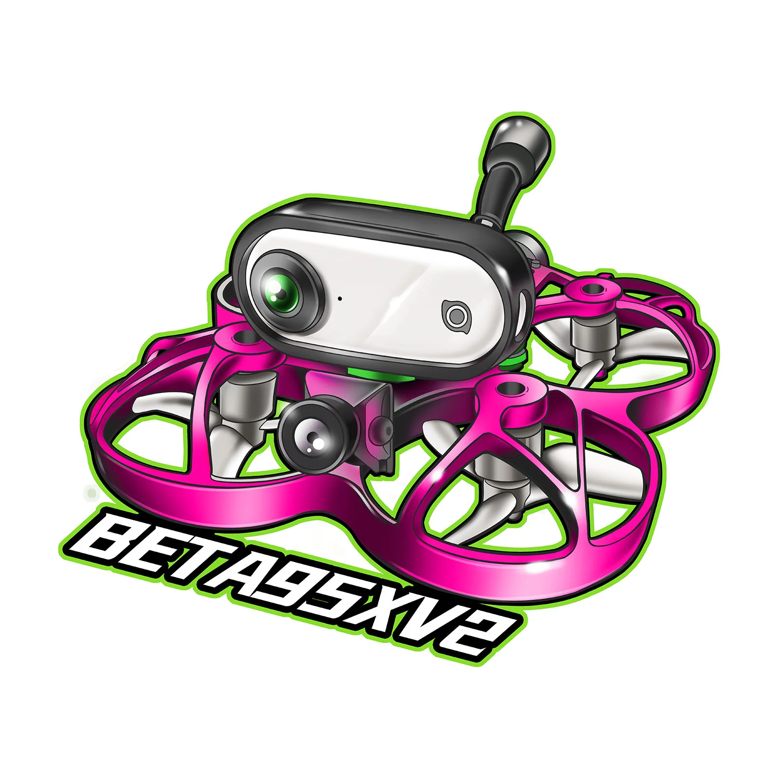 BETAFPV FPV Stickers 2020